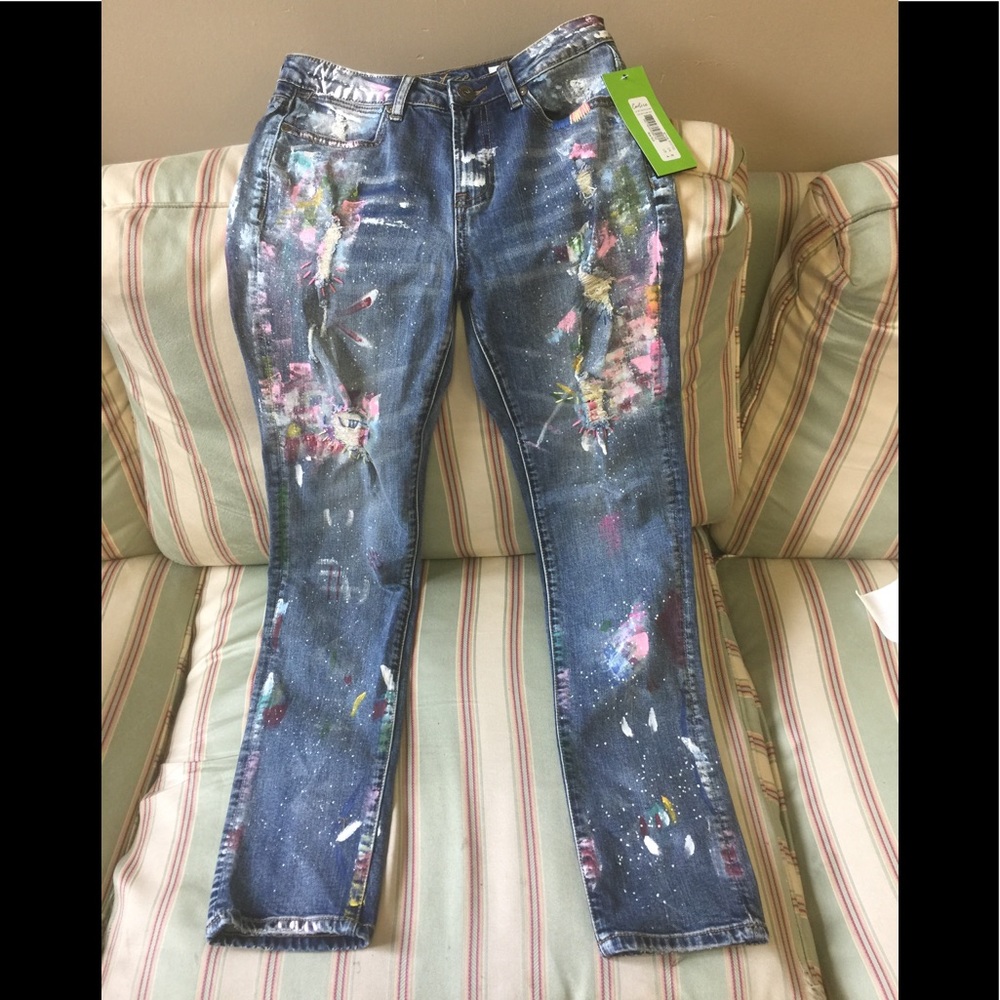 Cartise Painted Jeans